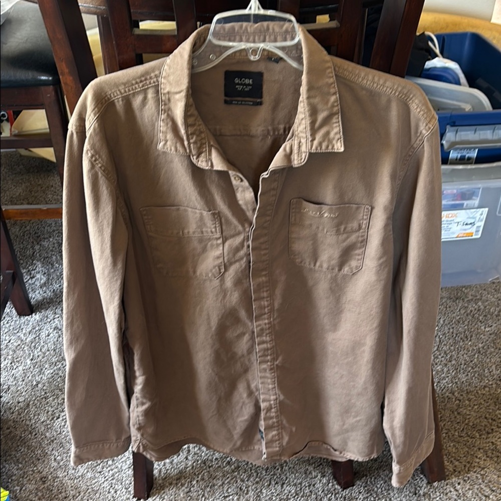 Globe Light Brown Shirt